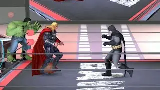 Superhero Wrestling Tag Team Ring Fighting Arena - by Alpha Games Studios | Android Gameplay |