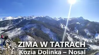 TATRY ZIMA: Kozia Dolinka i Nosal + akcja helikoptera – (03.2021)