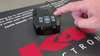 How To Change The Display Color on K40 Electronics Platinum100 Portable Radar and Laser Detector