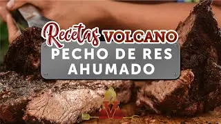 🥩 Pecho de Res Ahumado 💨 en Ahumador Vertical Volcano 🌋
