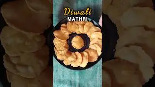 Khasta Mathri Recipe | Diwali Special Quick & Easy Snacks #recipe #mathri #shorts