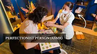 ASMR SHE IS THE MOST PERFECTIONIST FACIAList (everything has to be perfect...)