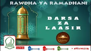 🔴LIVE: WAJUE MAWAHABI NI NANI ? | USTADH :  SAID ABUBAKAR | MSIKITI WELLES KIKWAJUNI | 14 RAM 1446 |