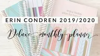 REVIEW | Erin Condren Deluxe Month Monthly Planner