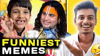 Ever Funniest Memes Videos of Kunali & Aniruddhachrya Maharj ji 😂 || Riteshhh Yadavvv