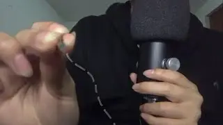 asmr plucking away negative energy