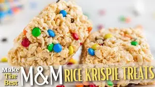 M&M's Rice Krispie Treats