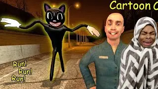 CAN YOU SURVIVE When CARTOON CAT CHASES YOU At NIGHT!