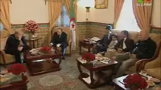 زين الدين زيدان يُستقبل من طرف رئيس الجمهورية وأخويه