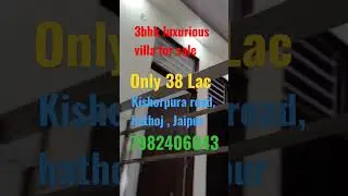 3bhk luxurious house for sale in kishorpura road hathoj jaipur
