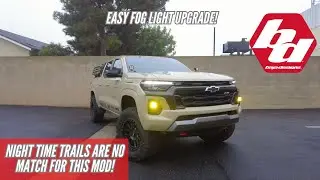 2023 Chevy Colorado fog light upgrade to Baja designs