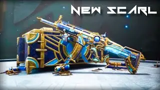 💎 NEW HEXTECH CRYSTAL SCARL UPGRADABLE GUN SKIN | NEW SCARL GUN SKIN IN BGMI | BGMI LEAKS ⚡