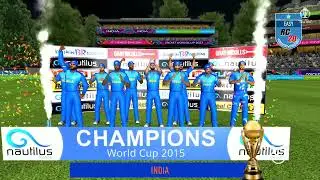 World cup 2015 Winning moment 🏆 proud of India