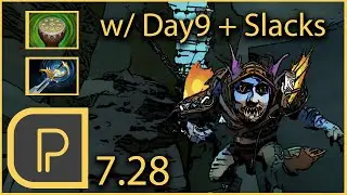 Purge plays Slark w/ Day9+Slacks
