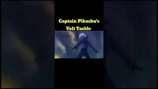 Captain Pikachu vs Ash Pikachu's Volt Tackle|| #shorts #amv #pokemon #pikachu