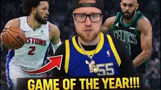 Pistons vs Celtics REACTION! Cade Cunningham and Jaylen Brown NBA All Stars! Jalen Duren Balls Out