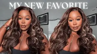 My New Favorite 💖 KINKY TEXTURE + HIGHLIGHTED COLORS for a Glowing Look! |13x6 HD Lace Wig