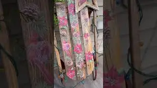 How Neat Would This Sled Make For Home Decor!