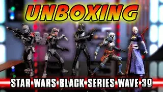 Star Wars Black Series Wave 39 Unboxing Ventress, Bo-Katan, Bad Batch!
