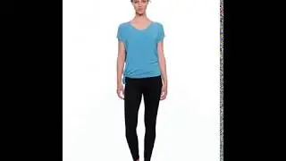 GapFit Breathe Side Tie T Shirt