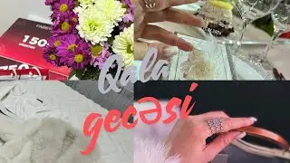 Dəvət aldım🔥🔥 Qala Gecəsi….Hazırlıqlar💫 premiyalarım✅ naqıl kimi yadda qalan bir gün.  #günlükvlog 