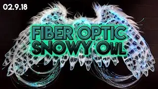 Fyber Kit | DIY Fiber Optic Snowy Owl Wings by @squiggly_mcpickins | Ants on a Melon