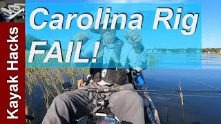 DIY Carolina Rig - Snag Proof - TOTAL FAIL!