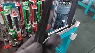 Fancy lace braiding machine