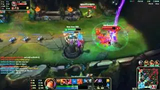 Miss Fortune troll team-League of Legends
