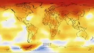 Global Temperature Anomalies from 1880 to 2010