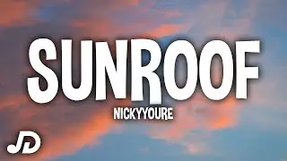 Nicky Youre, dazy - Sunroof (Lyrics) 