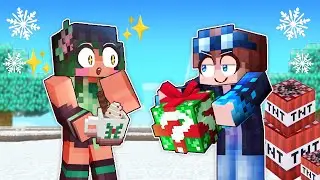 Minecraft Jule Lucky Block - HVEM FÅR DE BEDSTE GAVER? 🎁🧨
