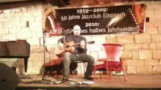 Syd Baker - The Wild Circus.  Born in the USA (solo acoustic) in Eisenach Jazz Club, Germany