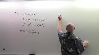 Rotational Example Problems and Intro to Angular Momentum