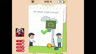 Полное руководство и решение для прохождения 75 уровня игры Brain Test 5.