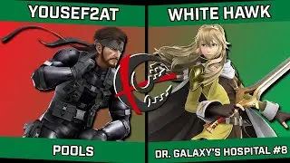 Yousef2AT (Snake) vs White Hawk (Lucina) - Doctor Galaxy's Hospital #8