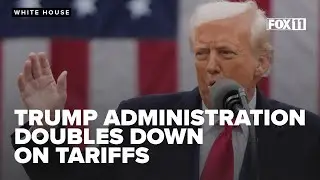 White House speaks out as tariff war rocks U.S. and global markets