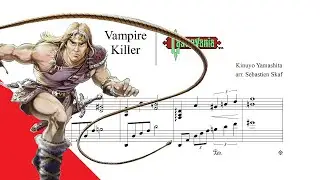 Vampire Killer  |  Castlevania Piano cover