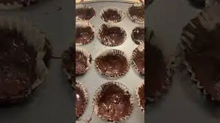 Peanut butter cups! #baking #viral #shorts