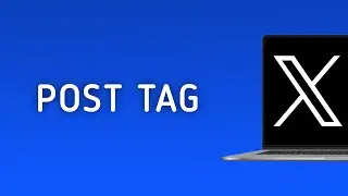 How To Post Tag On X Twitter On PC