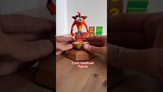 Crash toy figures #crashbandicoot #crash