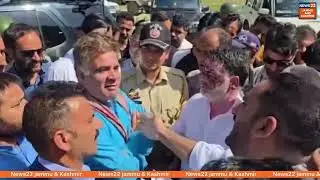 Ravinder Raina Visits Jablipora Fruit Mandi in South Kashmir