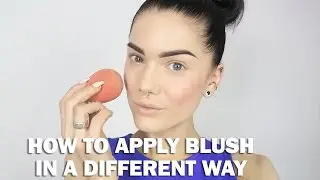 How To Apply Blush In A Different Way - Linda Hallberg Makeup Tutorial