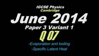 May/Jun 2014 Paper 3 Var 1 (Q07) IGCSE Physics CIE 0625