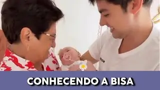 LUCAS BLEY LEVA A FILHA MIA PRA CONHECER SUA BISAV&Oacute; E MONTAR A &Aacute;RVORE DE NATAL