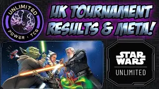SWU UK - Metagame Snapshot from LOF Planetary Qualifier, post-'Force Throw'!