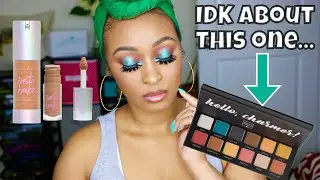 Trying the InstaBake Aqua Glass Foundation & Concealer  and the Hello Charmer Eyeshadow Palette