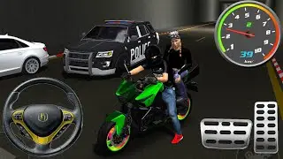 Today I driving Kawasaki ninja superbike - 3d bike driving games 2026 - android bike driving games 