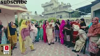 Desi Saas Bahu Gidda Dance | Punjabi Boliyan | Latest Punjabi Culture desi marriage mehandi program