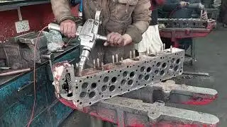 Upcoming Video Trailer | Detailed Process Rusty Dead Cylinder Head Repair & Restoration Resurfacing